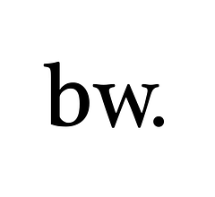 Bw. logo